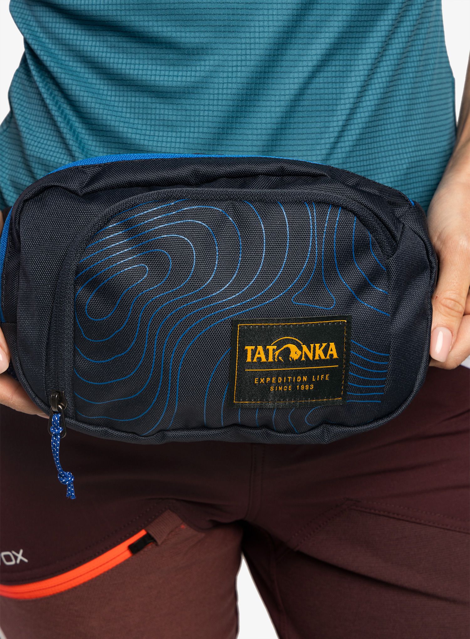 Сумка поясна Tatonka Hip Sling Pack S - navy curve