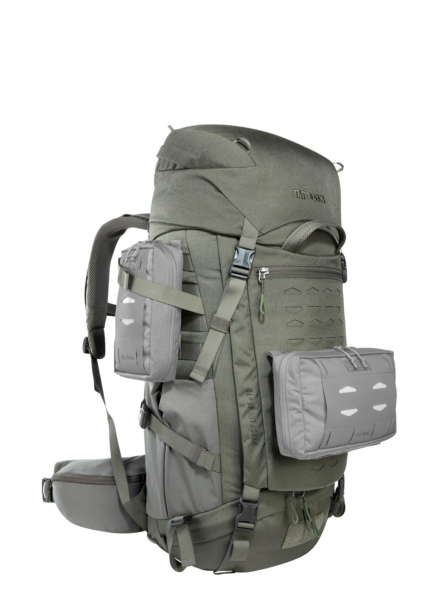 Рюкзак туристичний Tatonka Pyrox 45+10 Bc - stone grey olive