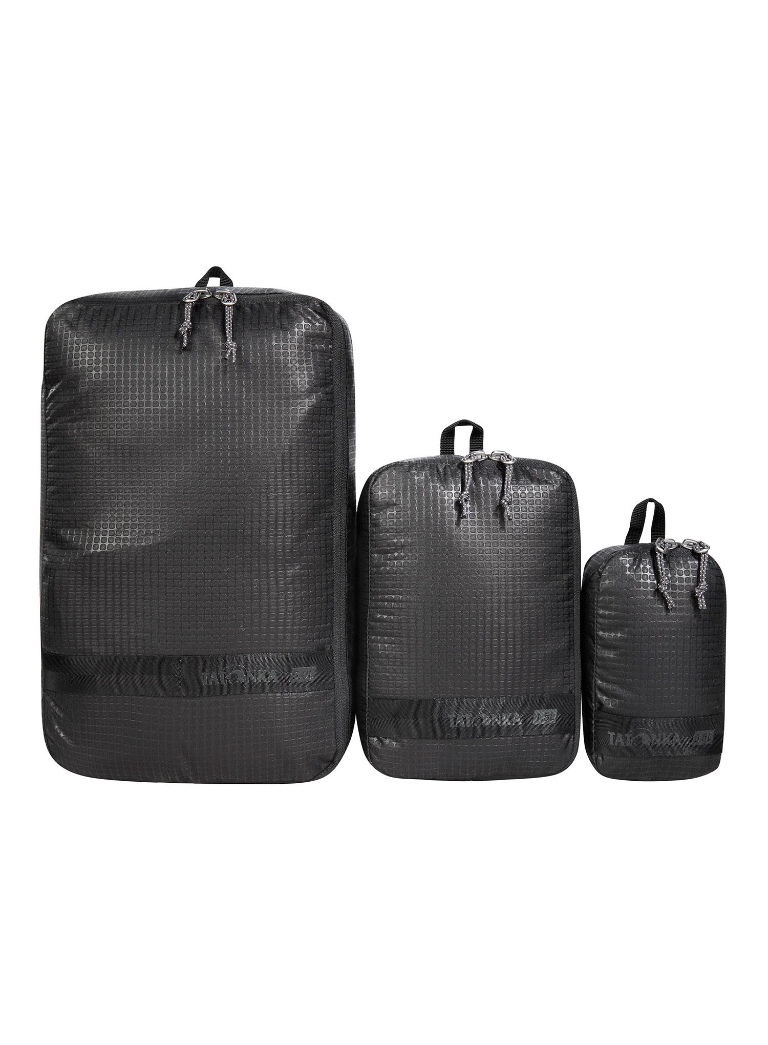 Набір органайзерів Tatonka Stuffsack Zip Set III - black