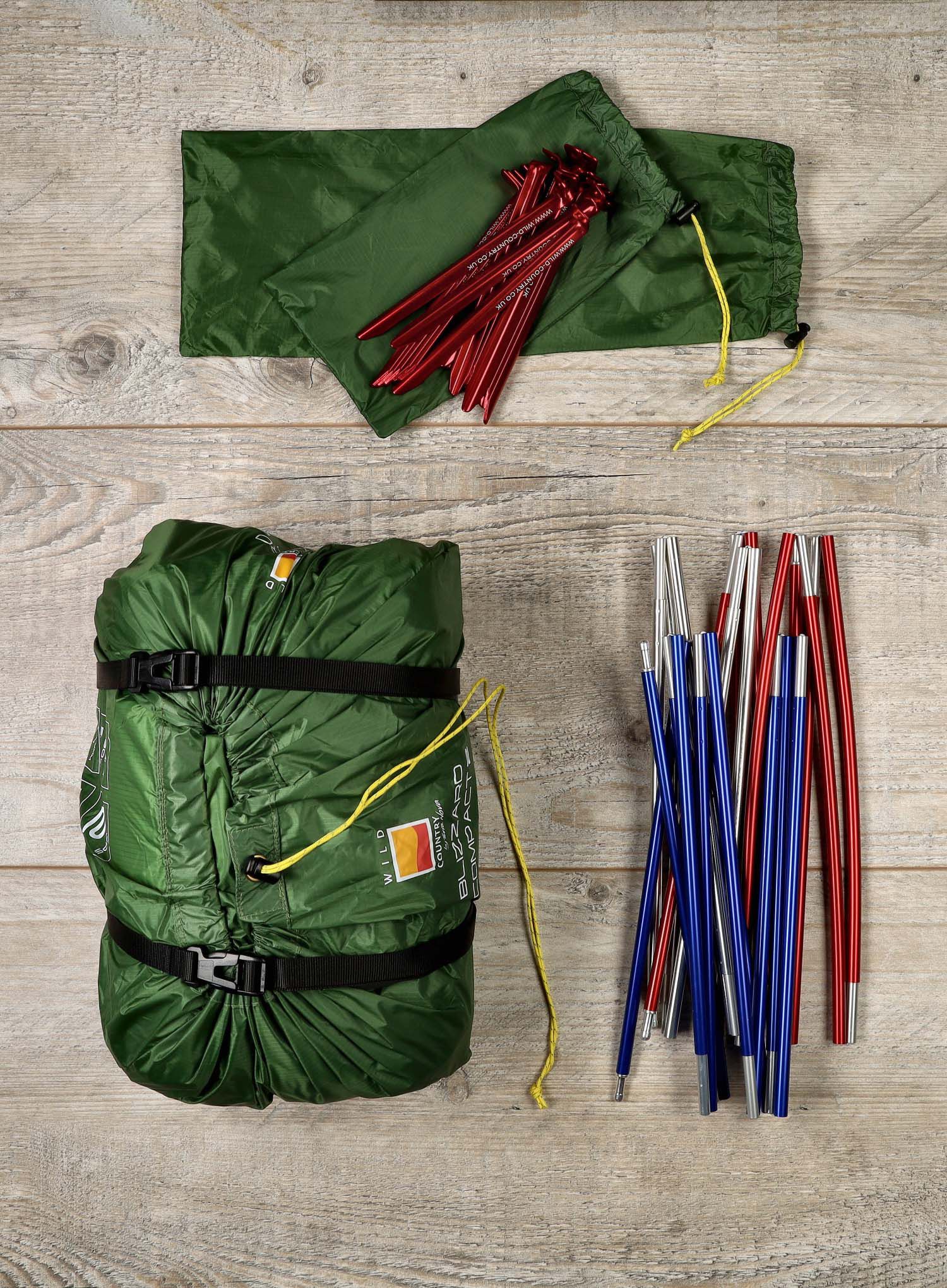 Намет 2-місний Terra Nova Blizzard Compact 2 - green/green