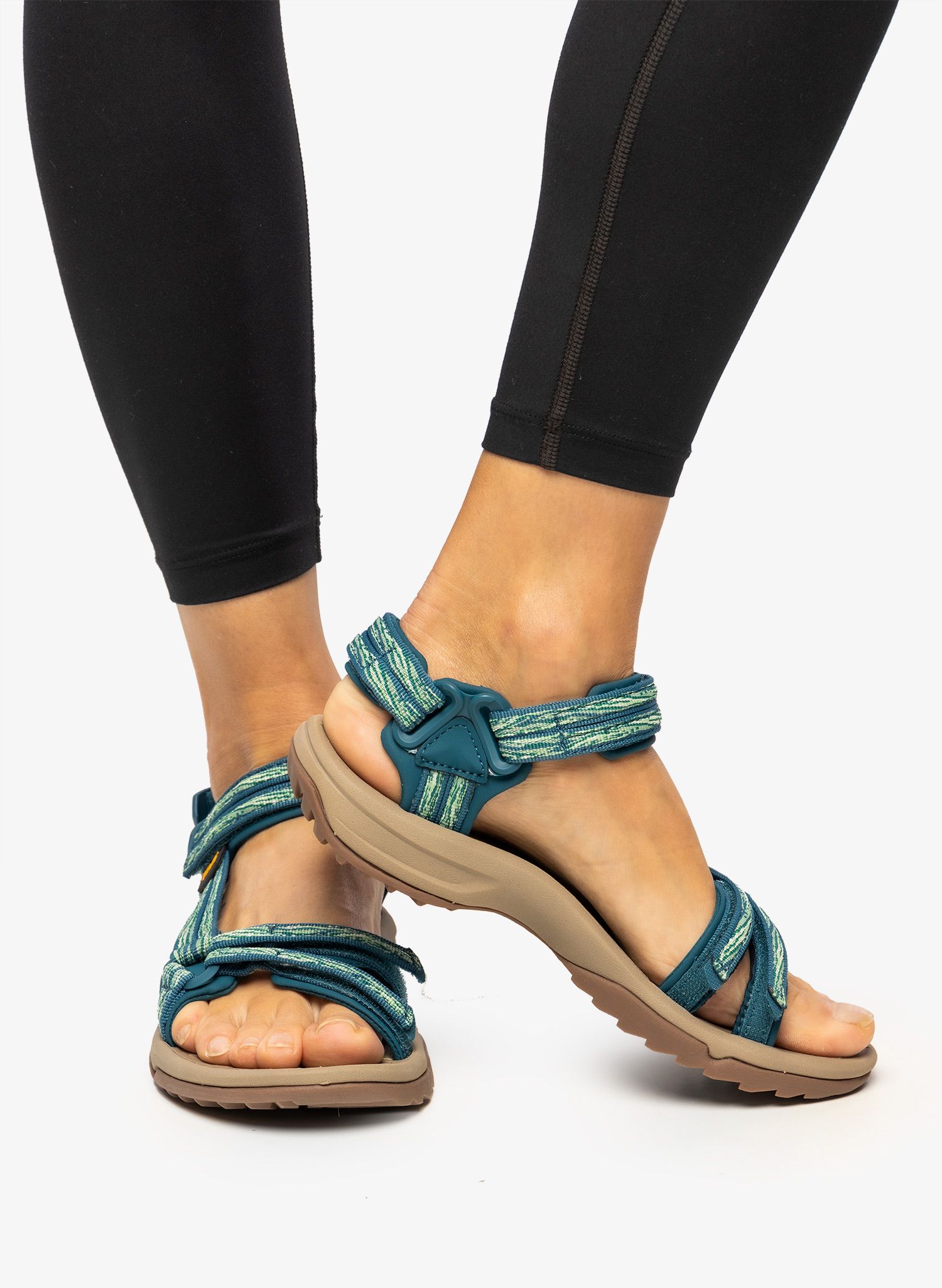 Сандалі жіночі туристичні Teva Terra Fi Lite - waves cadmium green