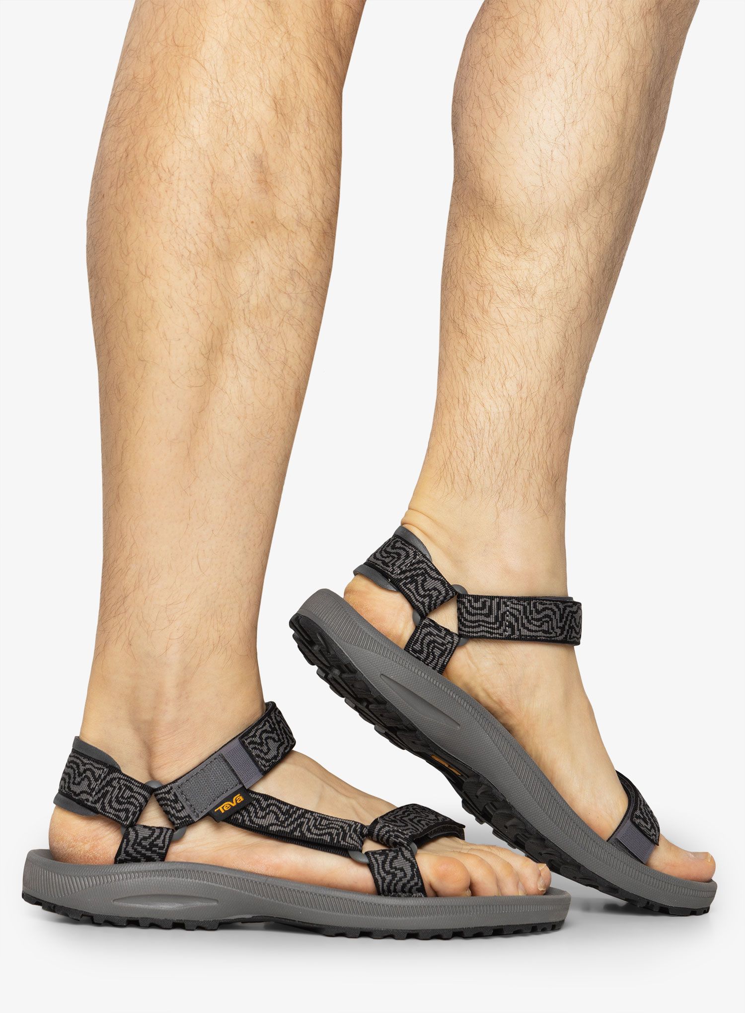 Сандалі туристичні Teva Winsted - layered rock black/grey