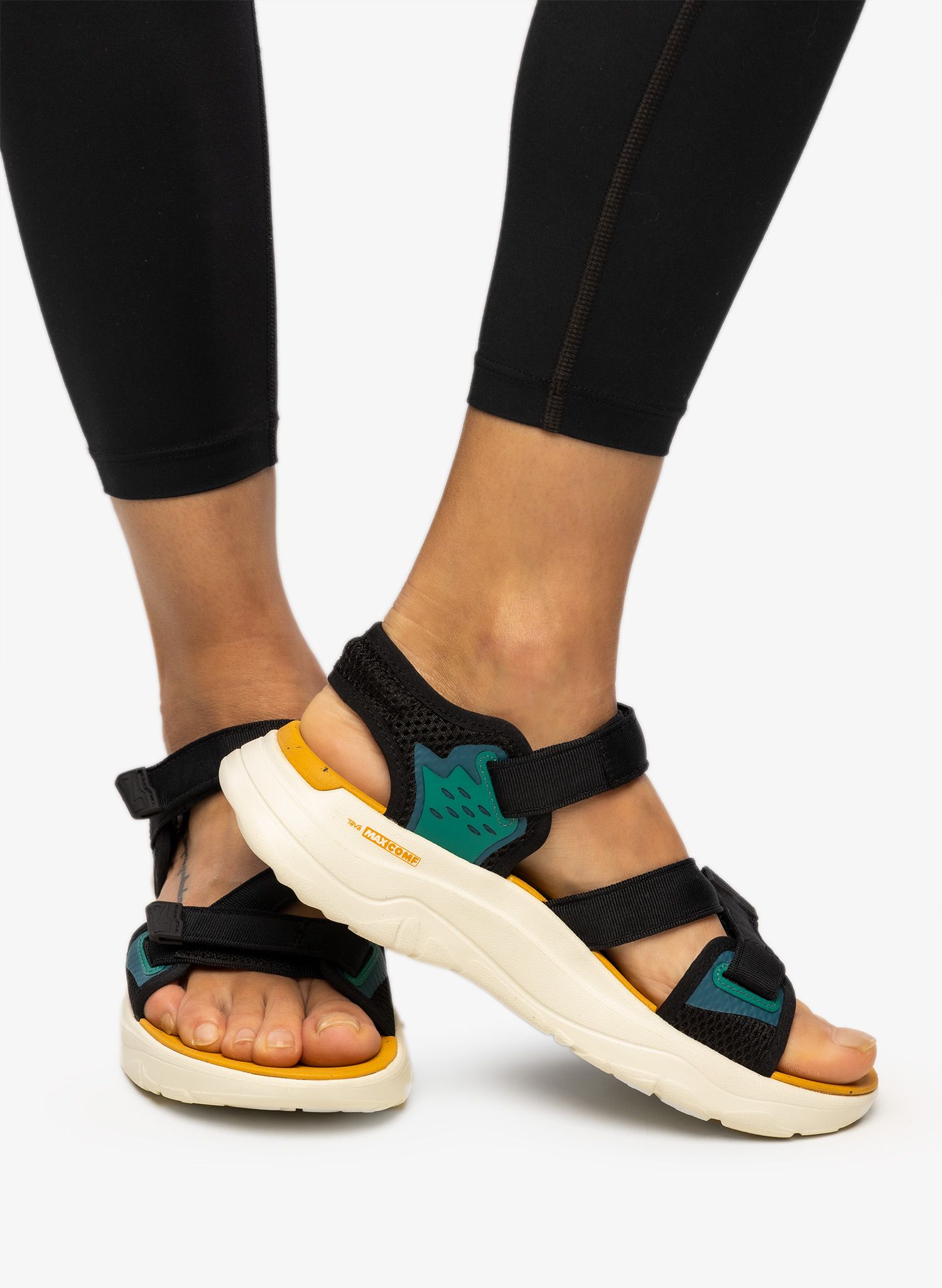 Сандалі жіночі Teva Zymic - black/sunflower