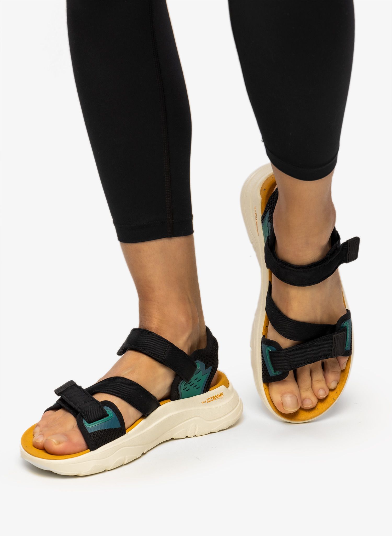 Сандалі жіночі Teva Zymic - black/sunflower