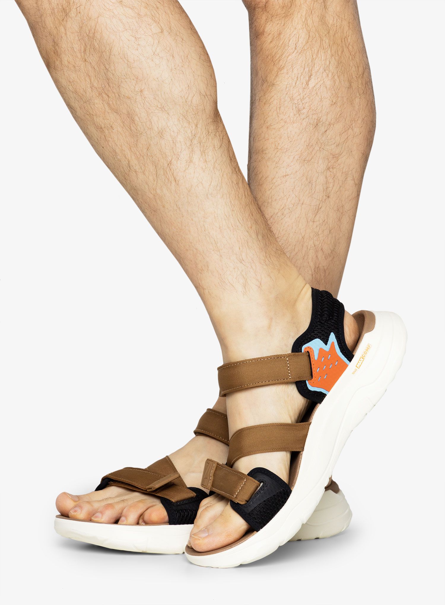 Сандалі чоловічі Teva Zymic - honey brown/black