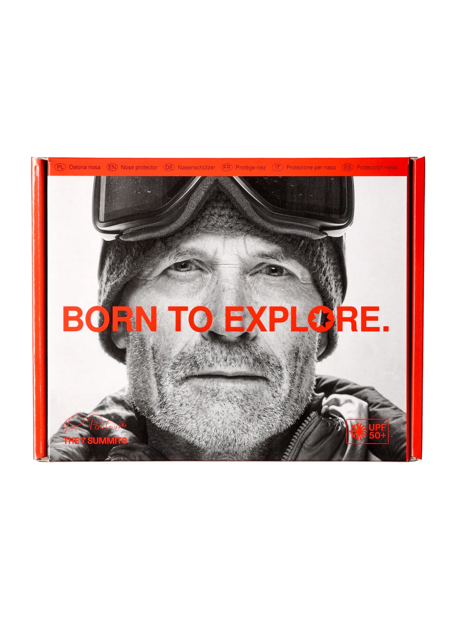 Заслона The 7 Summits Nose Protector - red