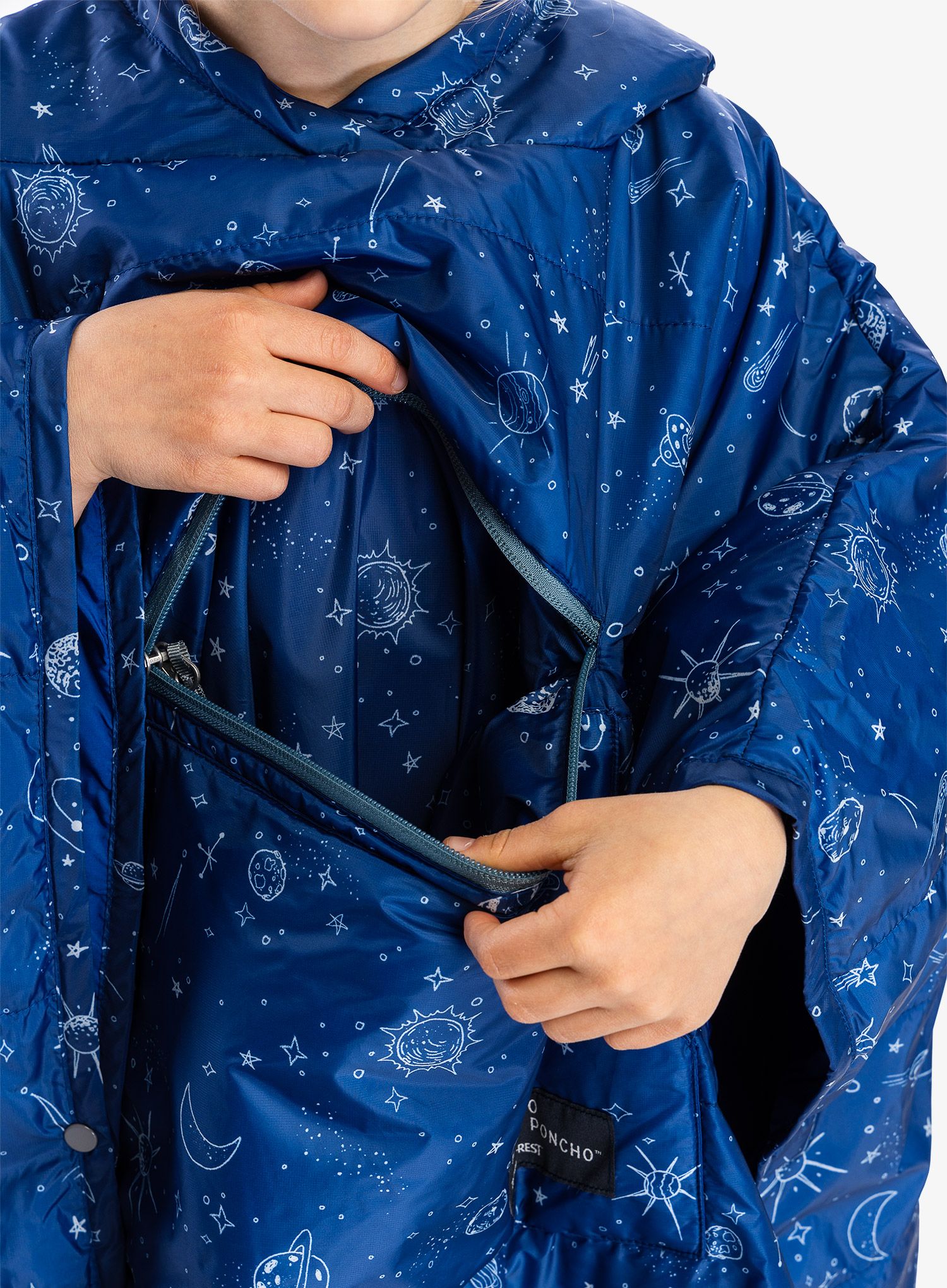 Накидка туристична Therm a Rest Honcho Poncho Kids - space