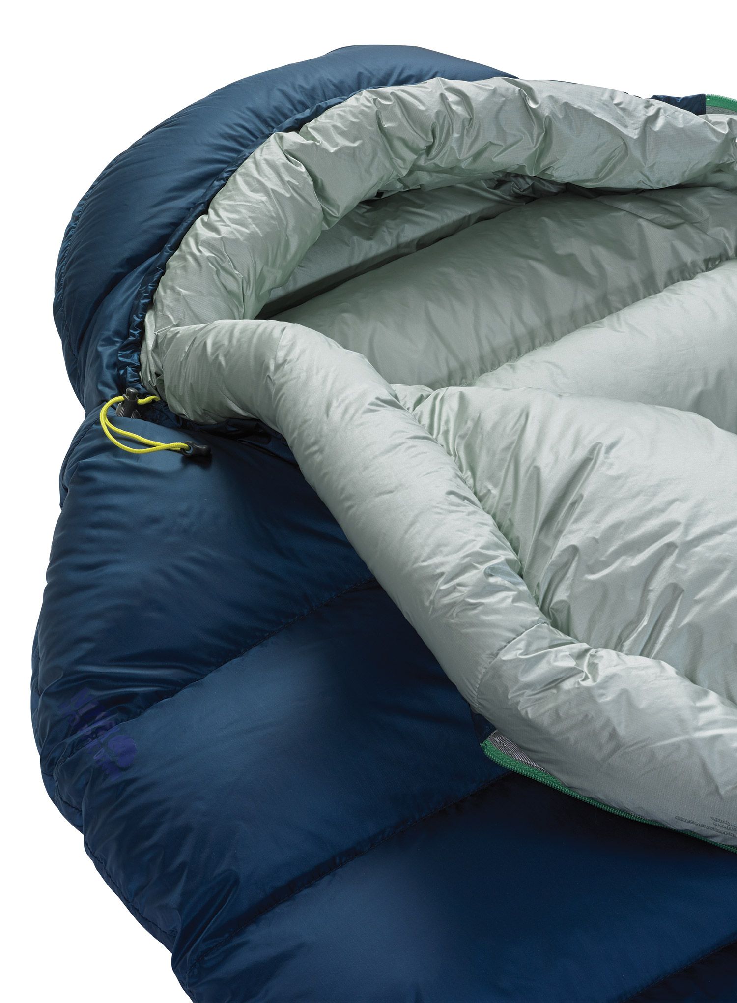 Спальний мішок пуховий Therm a Rest Hyperion 20F/-6C Long (198 cm) - deep pacific