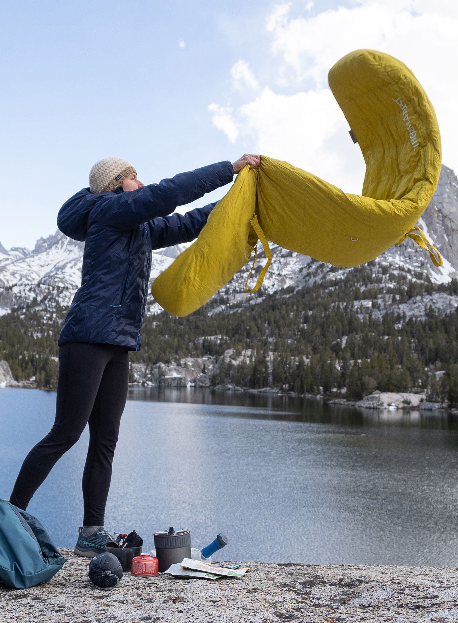 Спальний мішок пуховий Therm a Rest Parsec 32F/0C Regular (183 cm) - larch