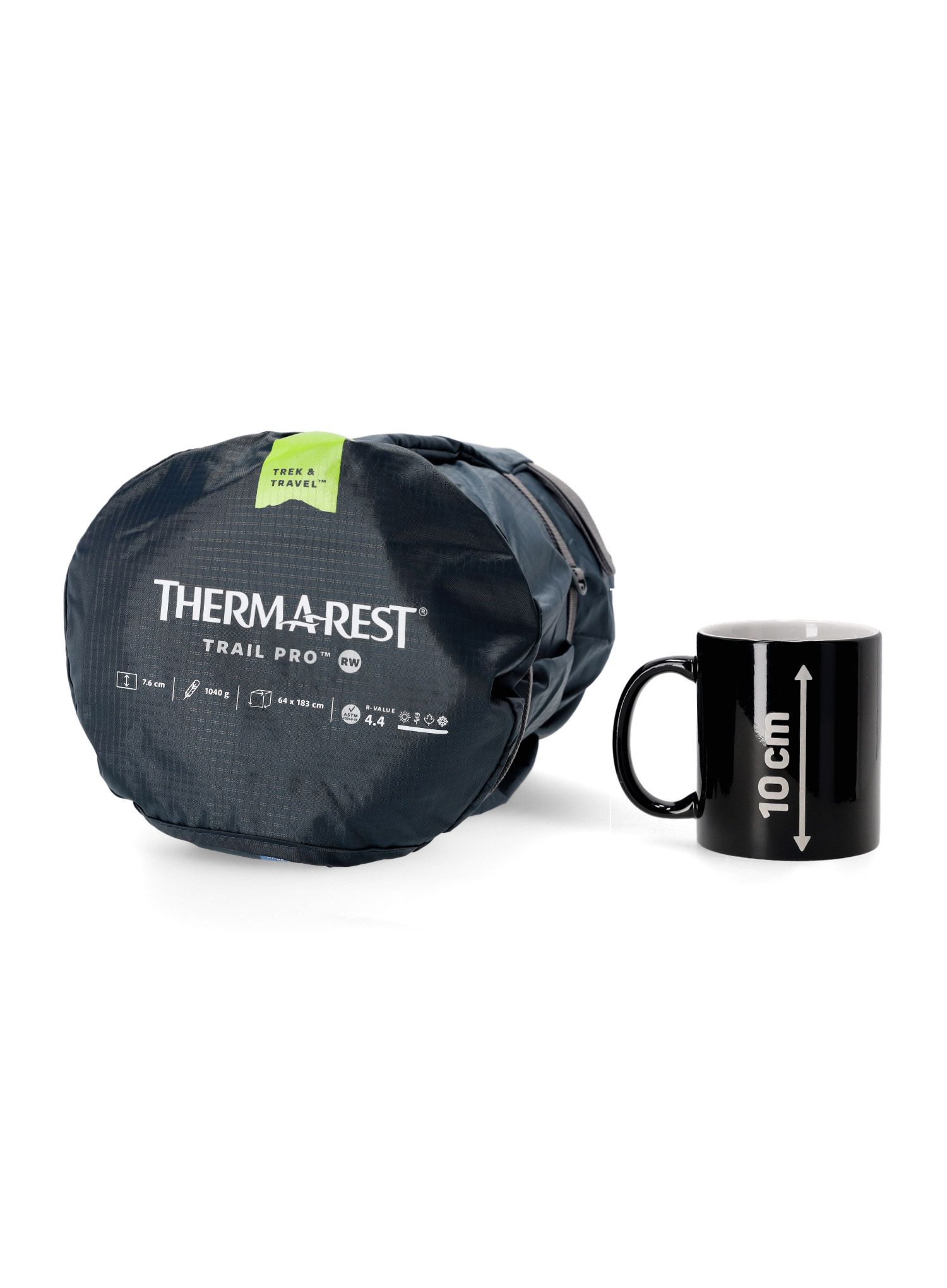 Килимок самонадувний Therm a Rest Trail Pro RW - pine