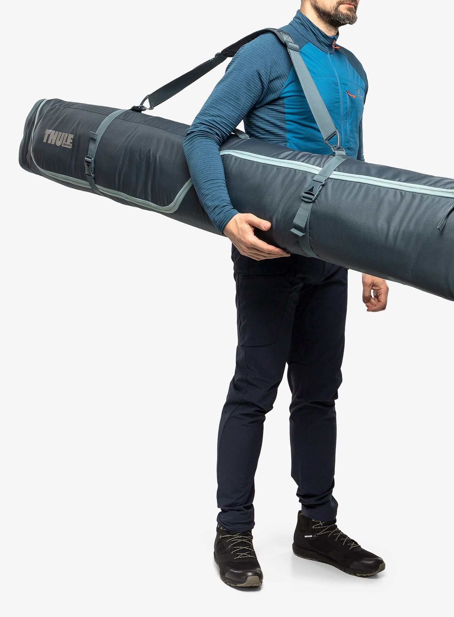 Сумка для лиж Thule Roundtrip Ski Bag 192cm - dark slate