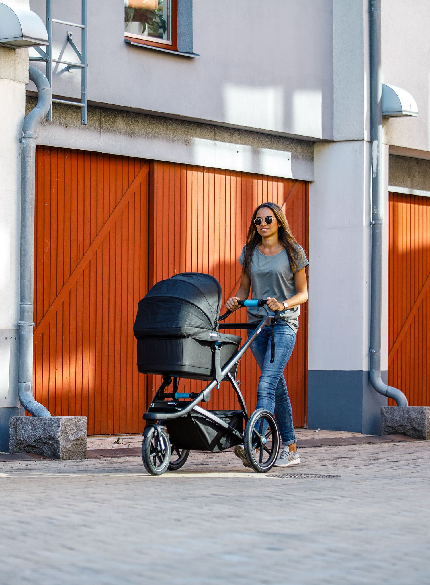 Візок для бігу Thule Urban Glide 2 BlackonB Bassinet - blackonb