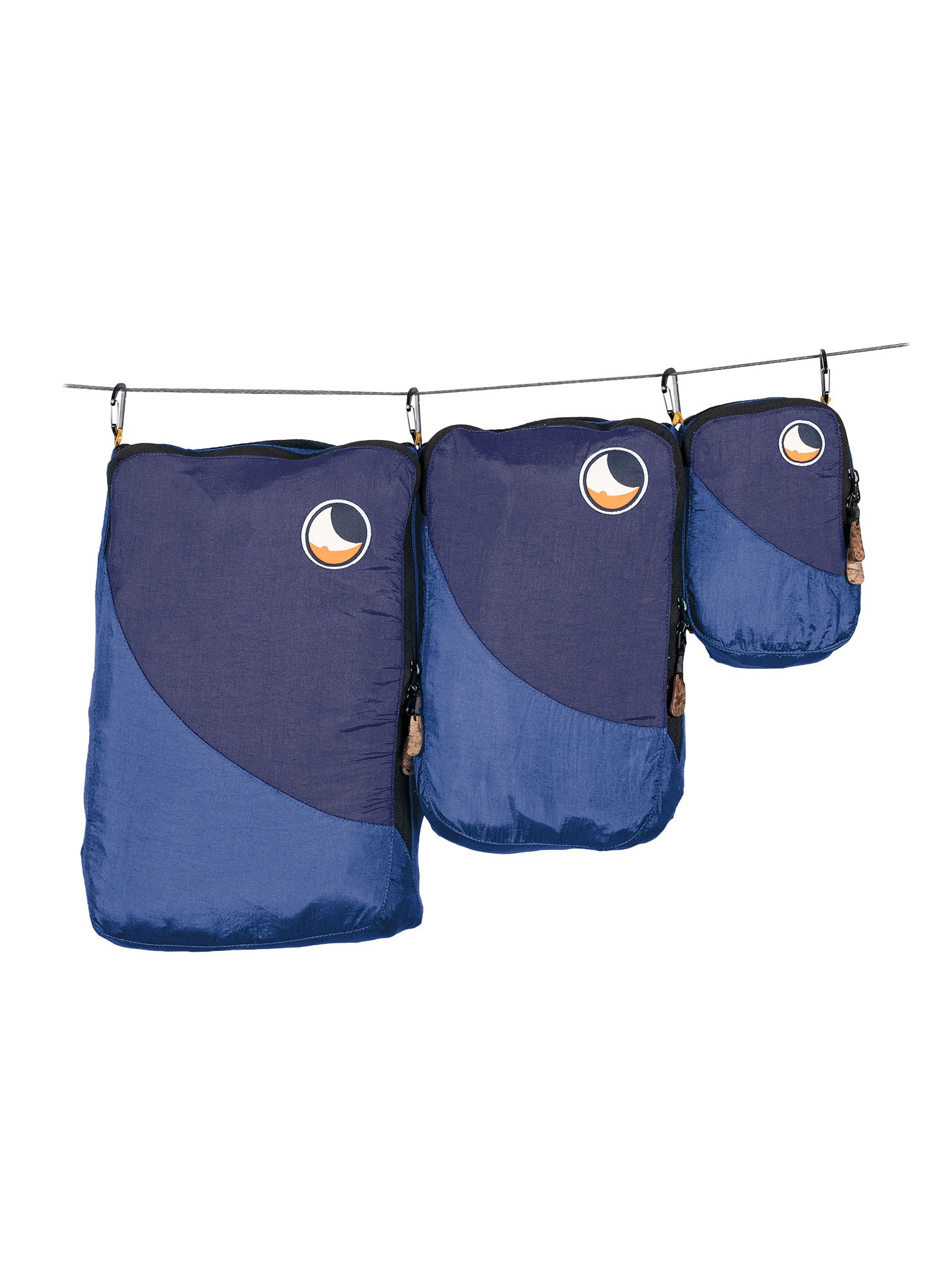 Набір органайзерів Ticket To The Moon Travel Cube Set - royal blue/navy blue