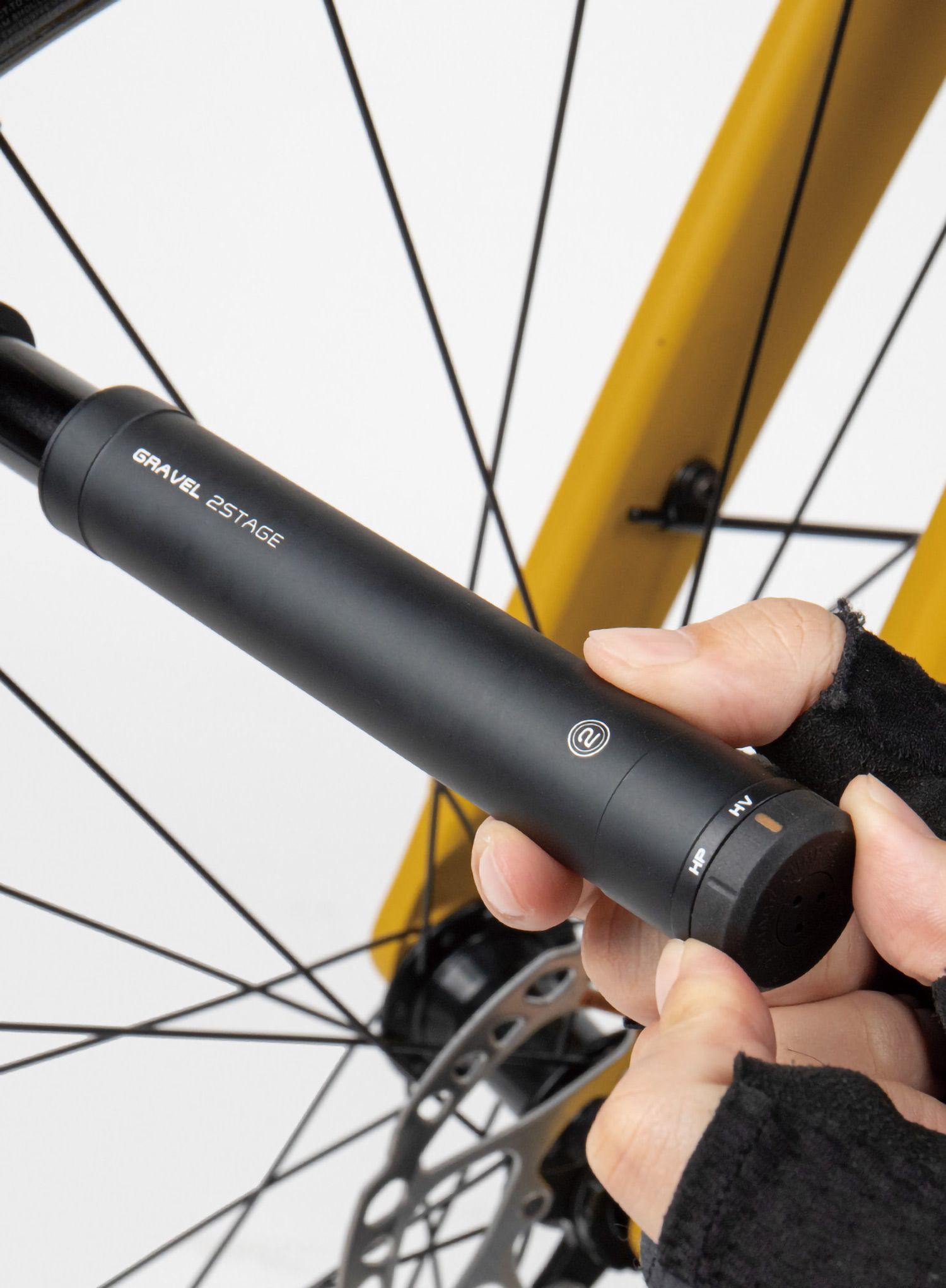 Насос велосипедний ToPeak Gravel 2 Stage - black