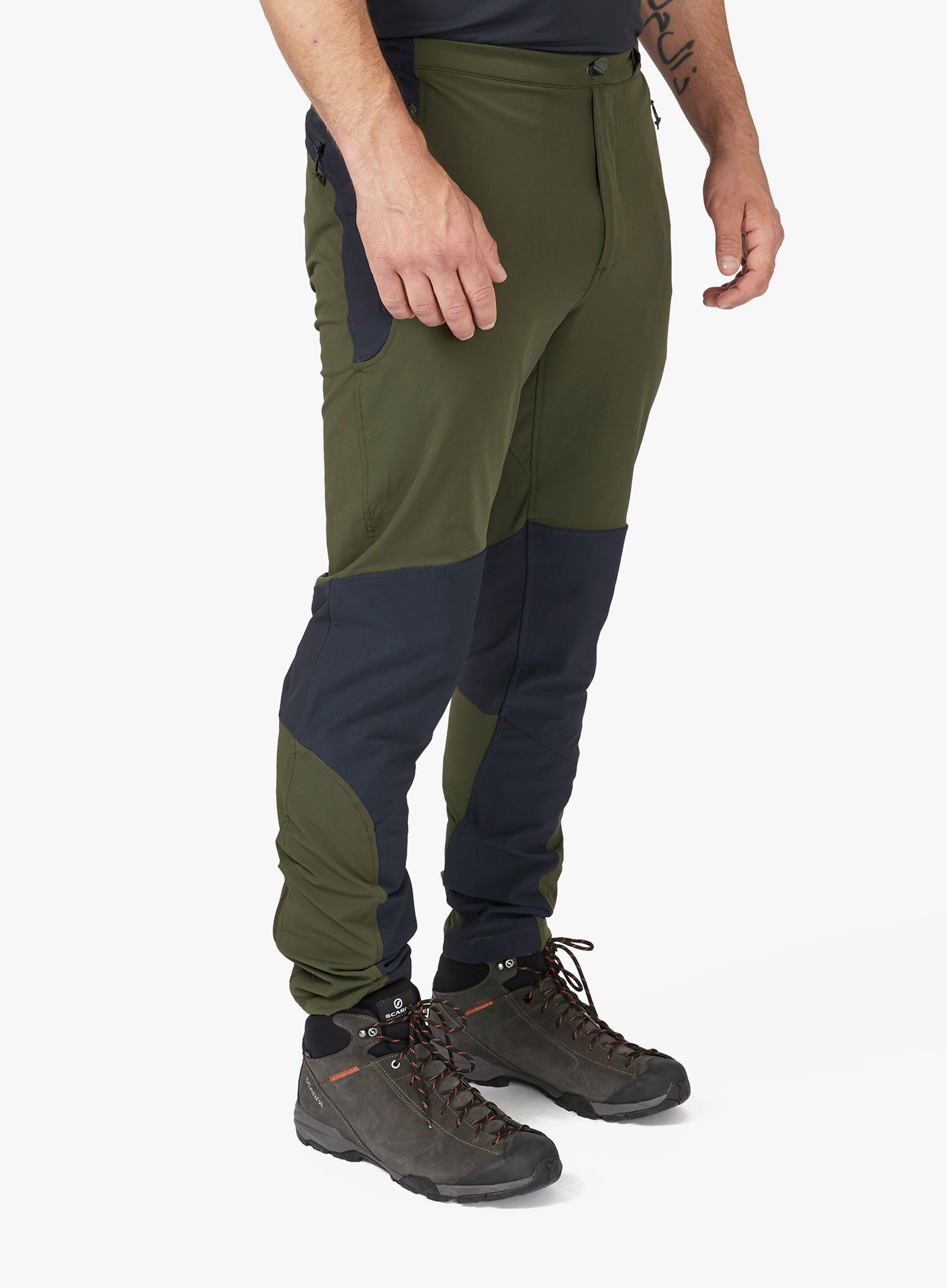Штани трекінгові Rab Torque Pants - army