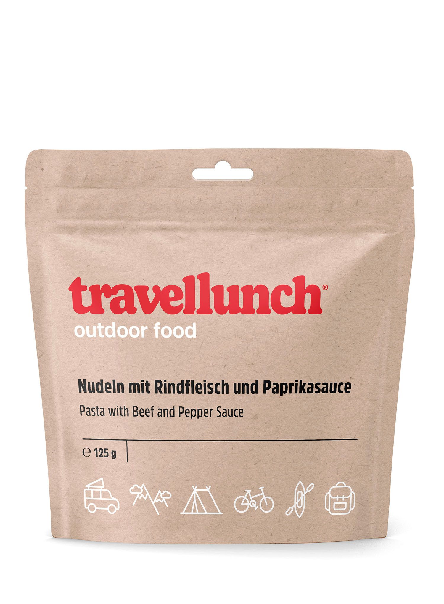 Сублімована Travellunch Pasta in bell pepper sauce with beef 575 g