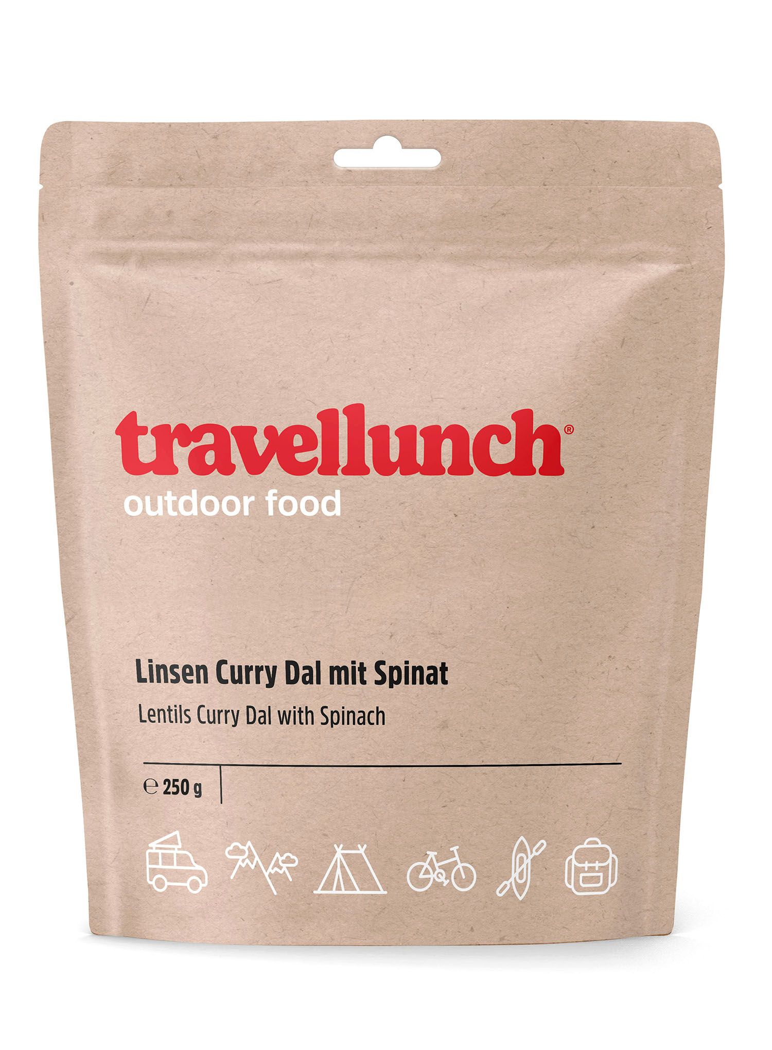 Сублімована Travellunch Lentil Curry Dal with Spinach 900 g