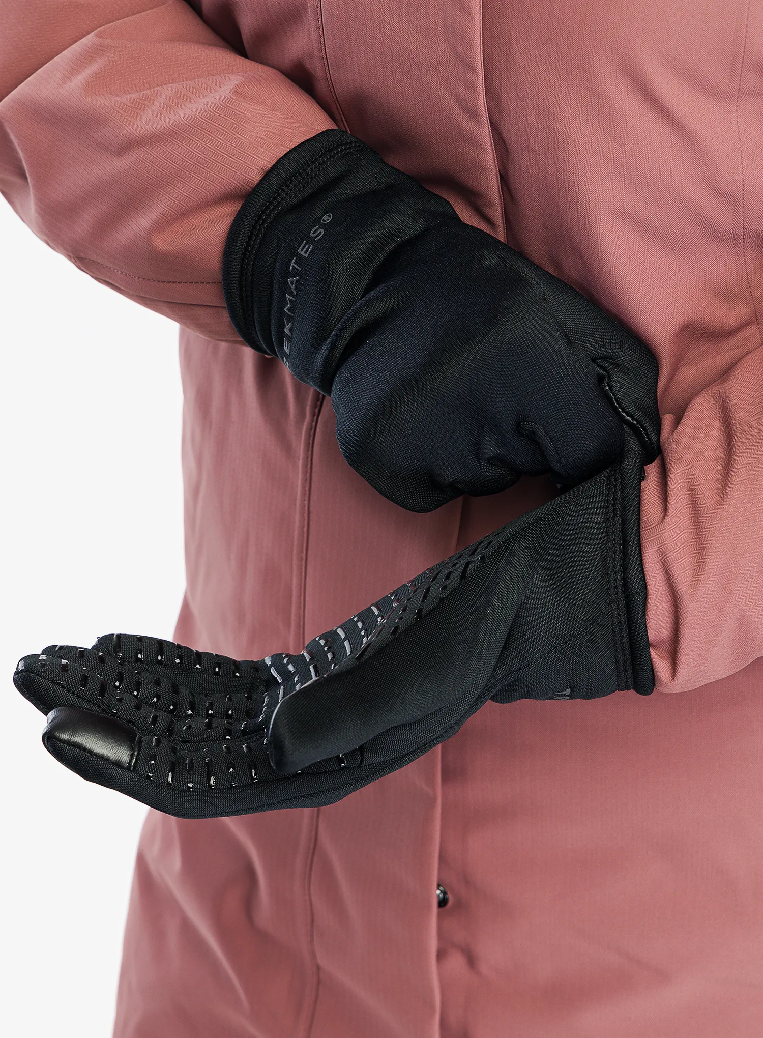 Рукавички флісові Trekmates Ogwen Stretch Grip Glove - black