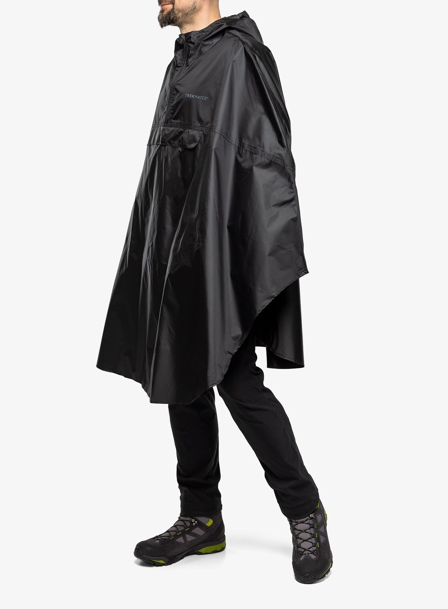 Накидка туристична Trekmates Rove Poncho - black