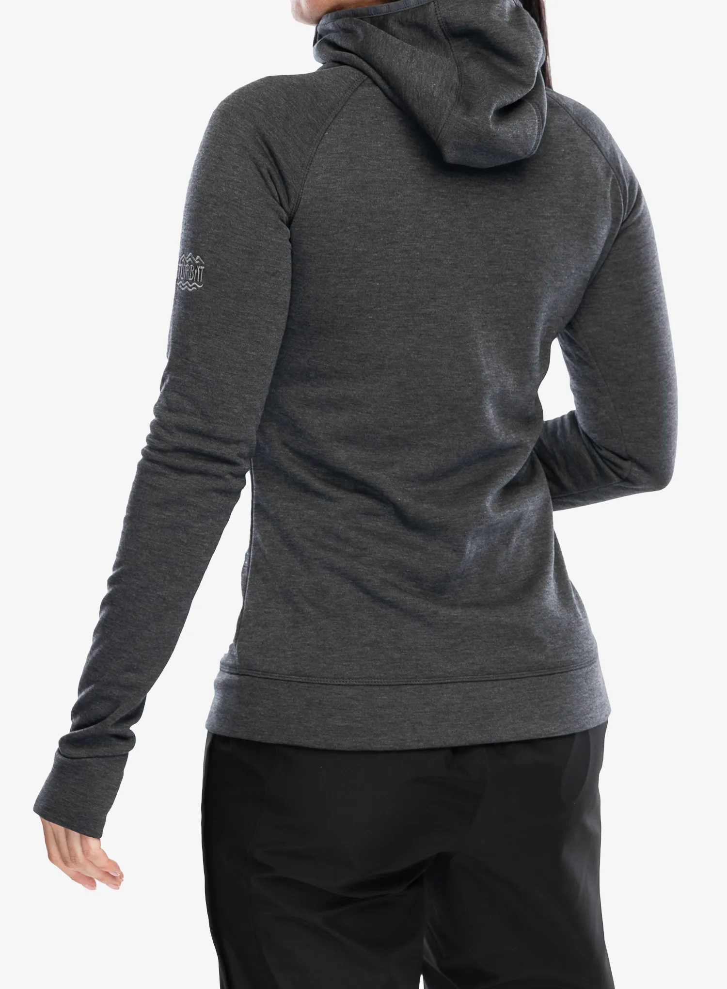 Кофта флісова жіноча Turbat Peak Fleece - jet black