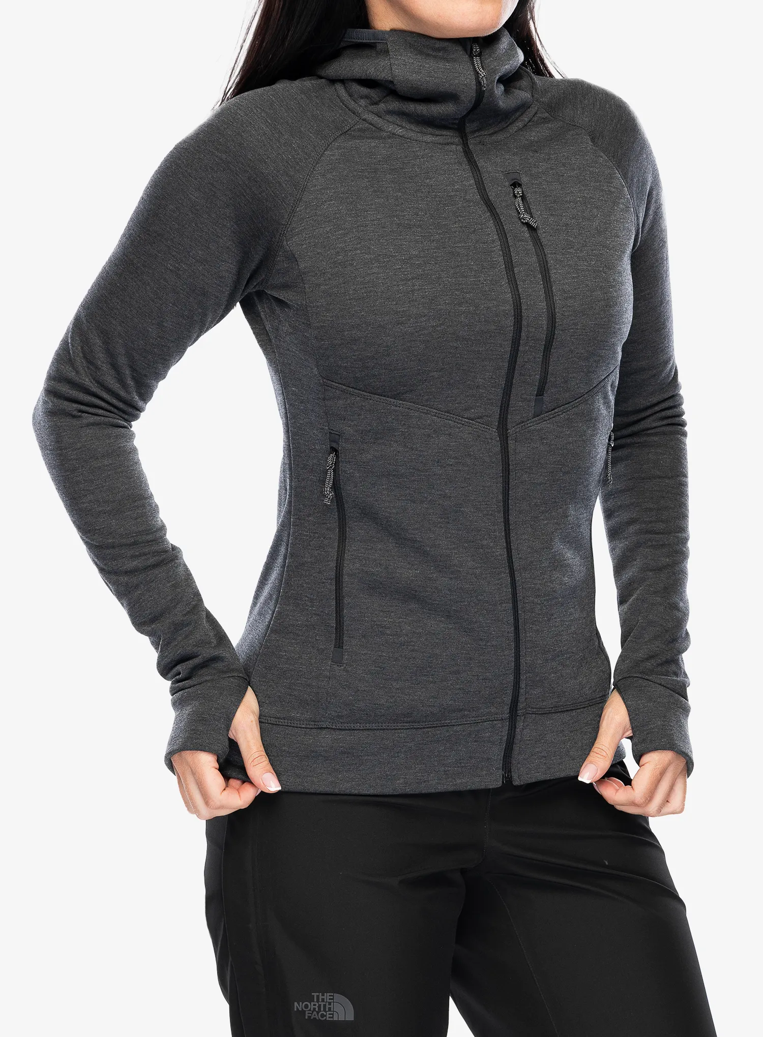Кофта флісова жіноча Turbat Peak Fleece - jet black