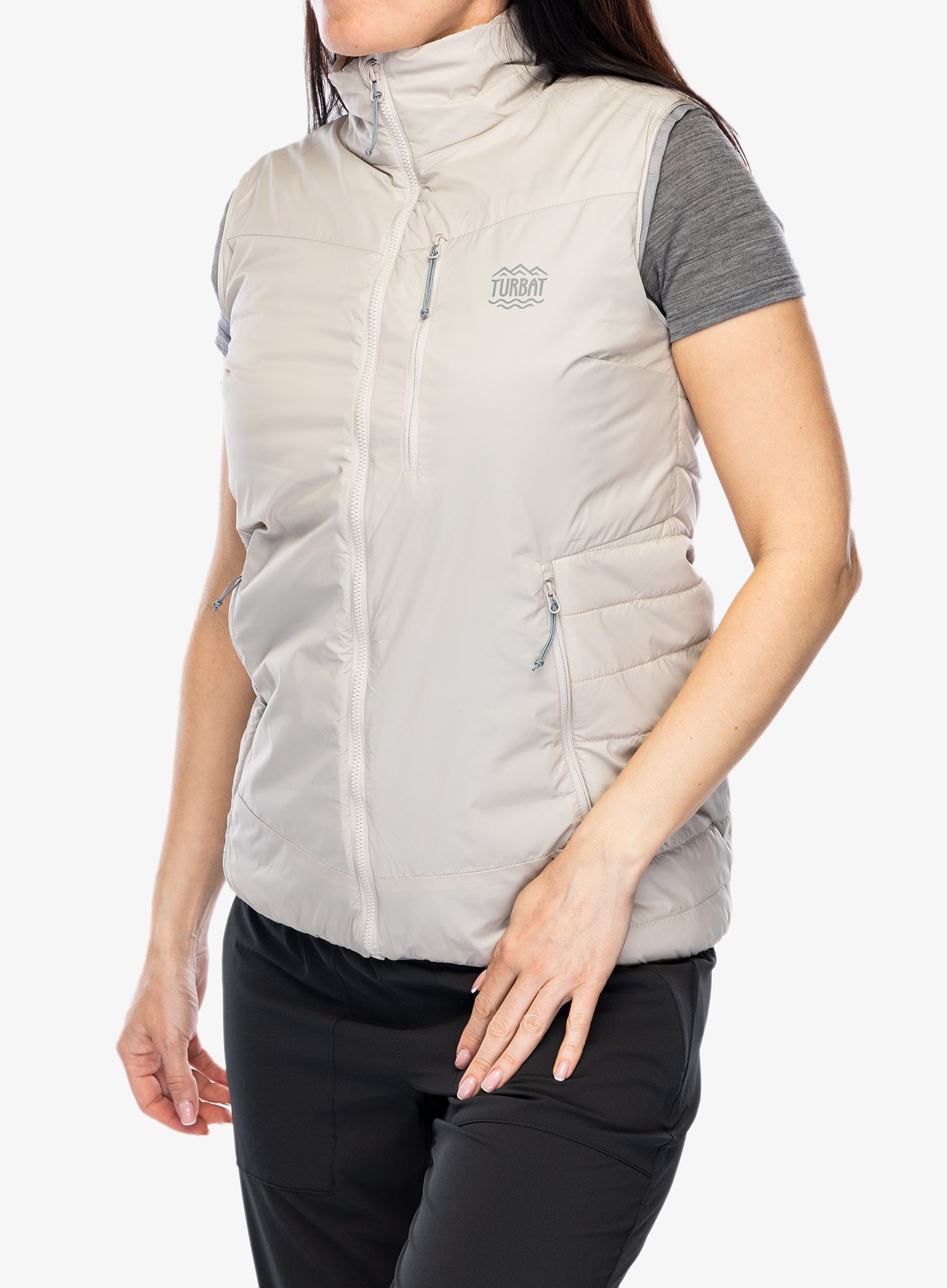 Куртка утеплена жіноча Turbat Stranger Jacket - chateau gray