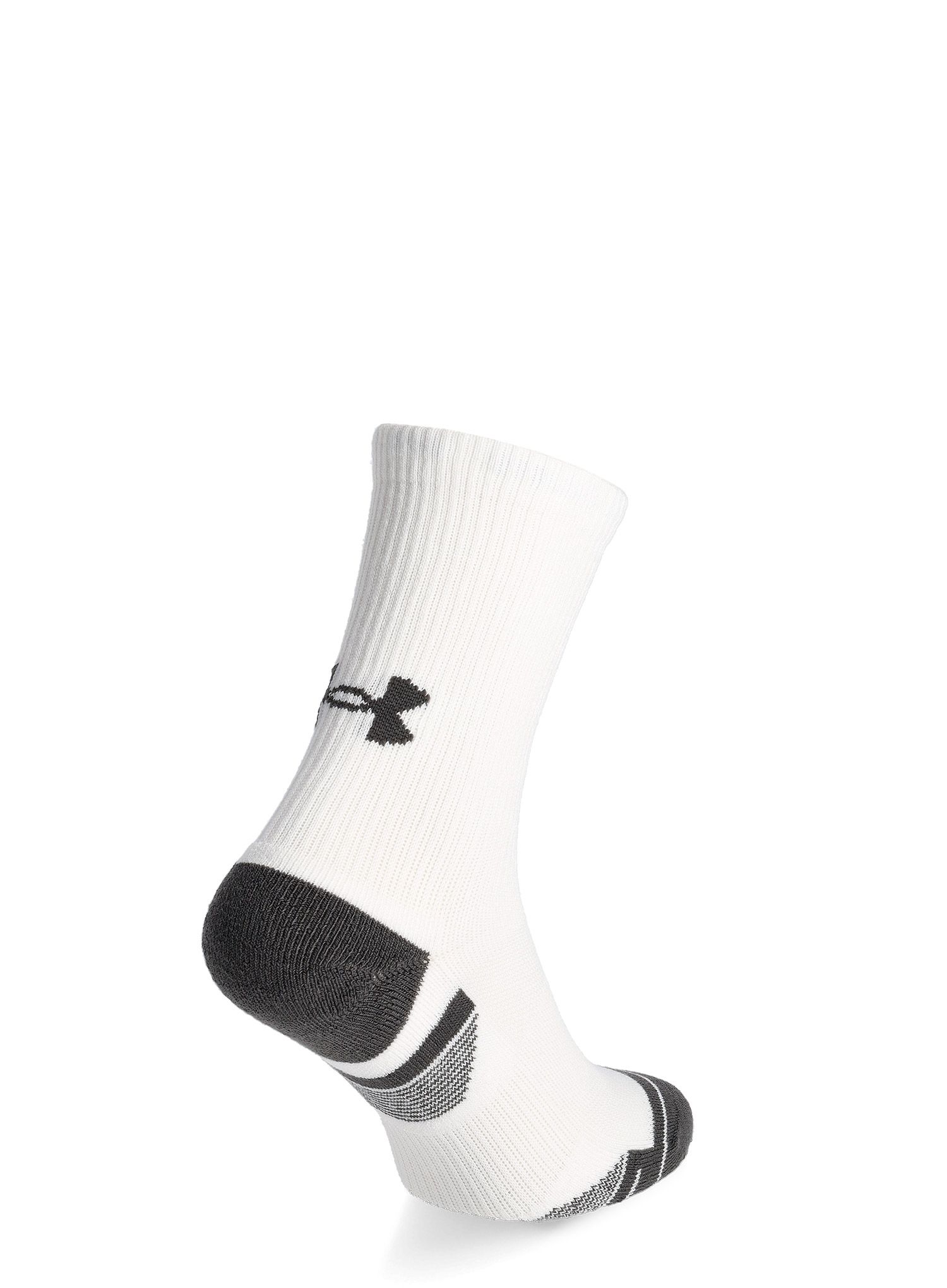 Шкарпетки Under Armour UA Performance Tech 3-Pack Crew - white/white/jet gray