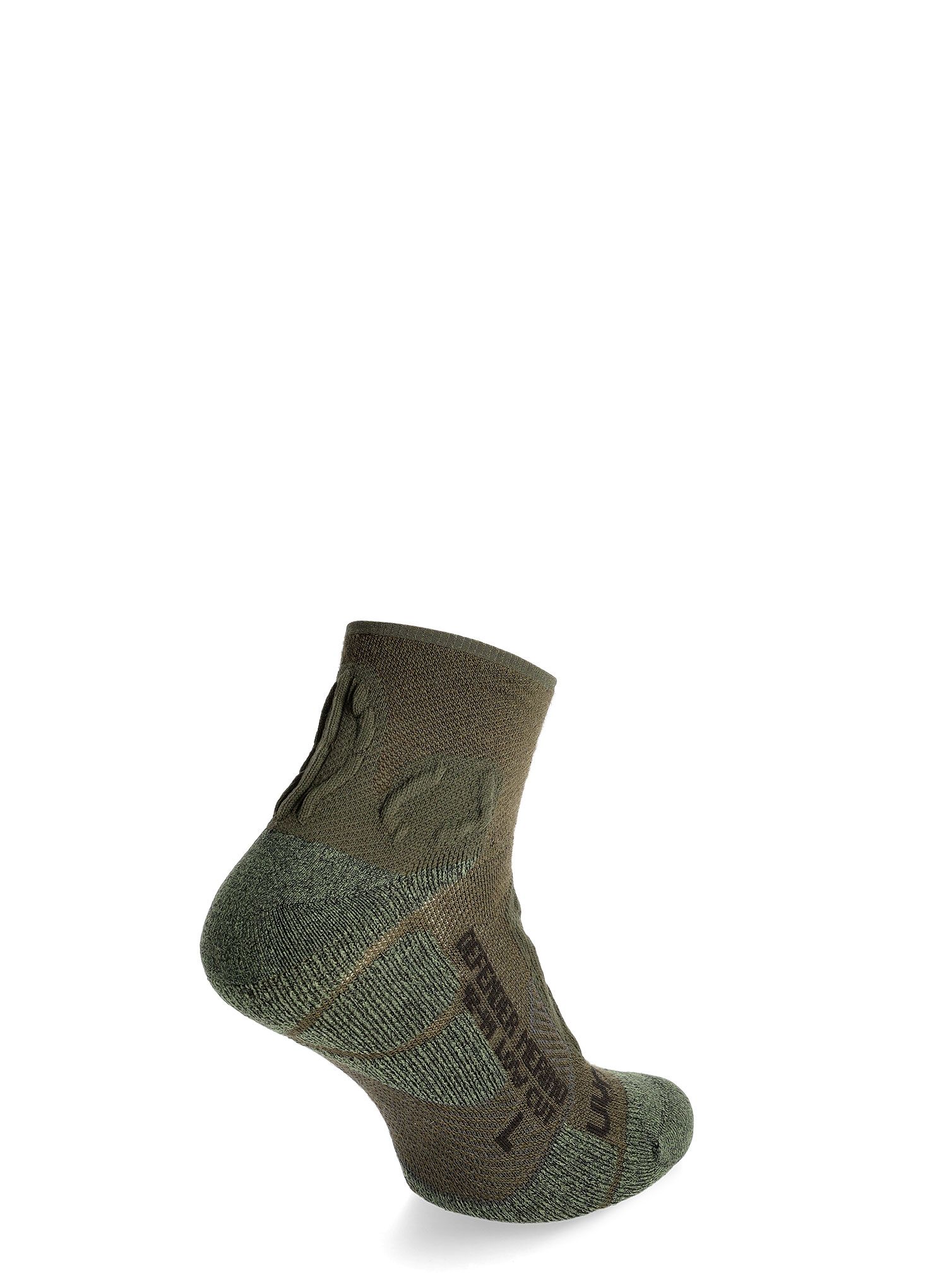 Шкарпетки туристичні UYN Defender Merino Low Cut Socks - tactical green