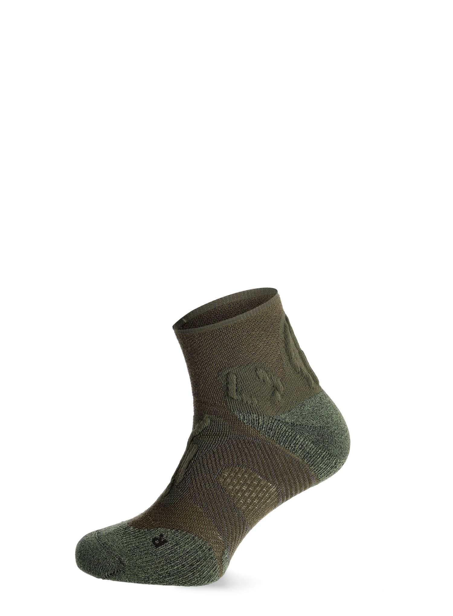 Шкарпетки туристичні UYN Defender Merino Low Cut Socks - tactical green