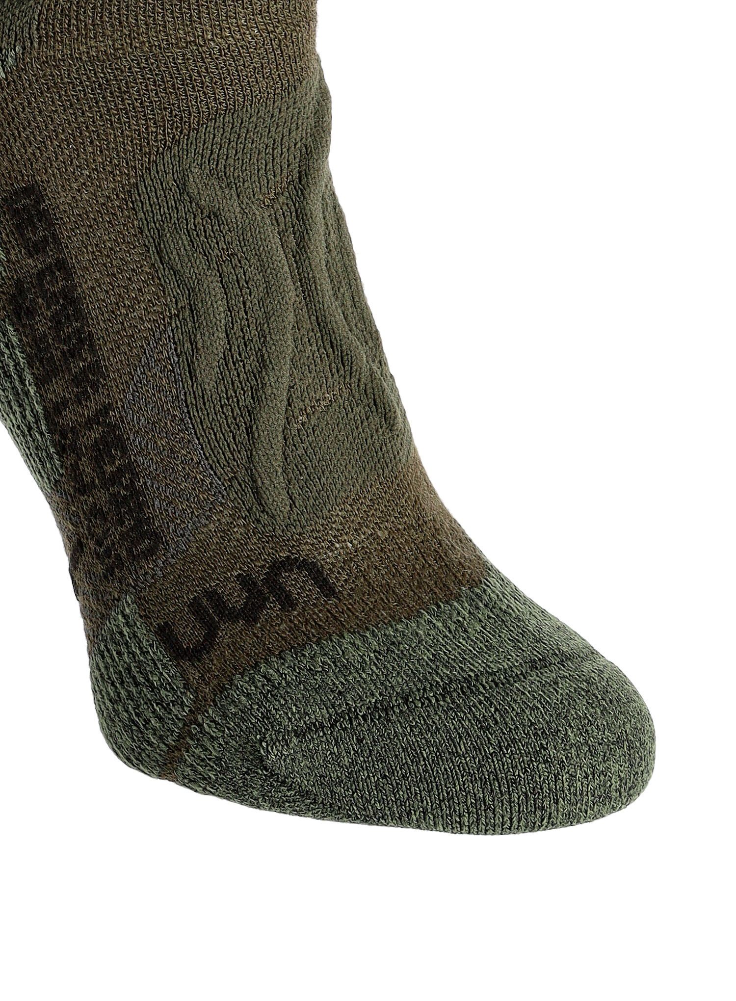 Шкарпетки туристичні UYN Defender Merino Low Cut Socks - tactical green