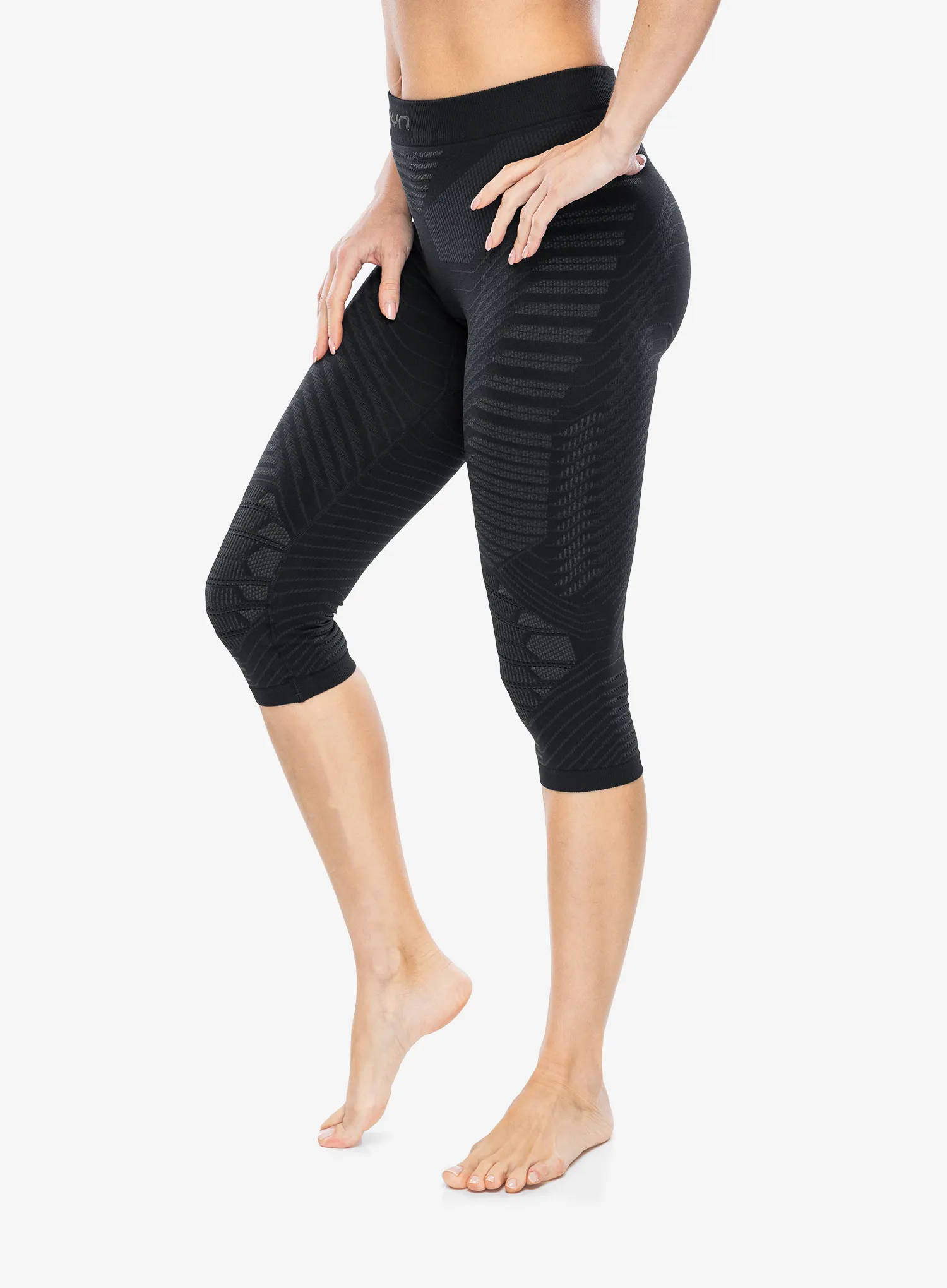 Термолегінси жіночі UYN Resilyon UW Pants Medium - black/anthracite