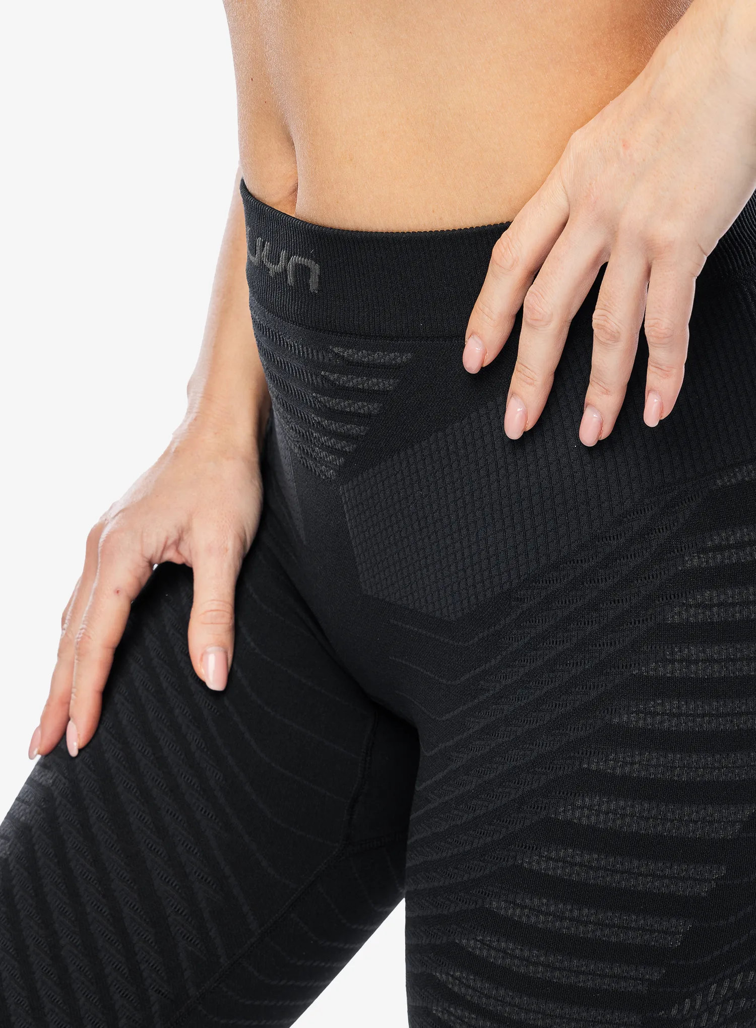 Термолегінси жіночі UYN Resilyon UW Pants Medium - black/anthracite