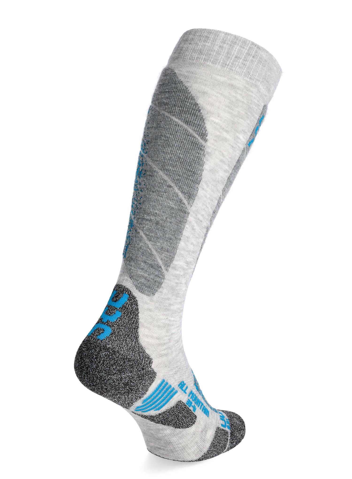 Шкарпетки лижні UYN Ski All Mountain Man - light grey melange/azure