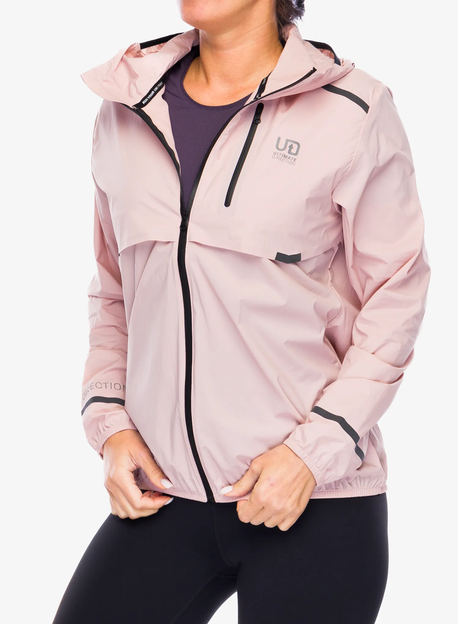 Вітровка жіноча Ultimate Direction Aerolight Wind Jacket - clay