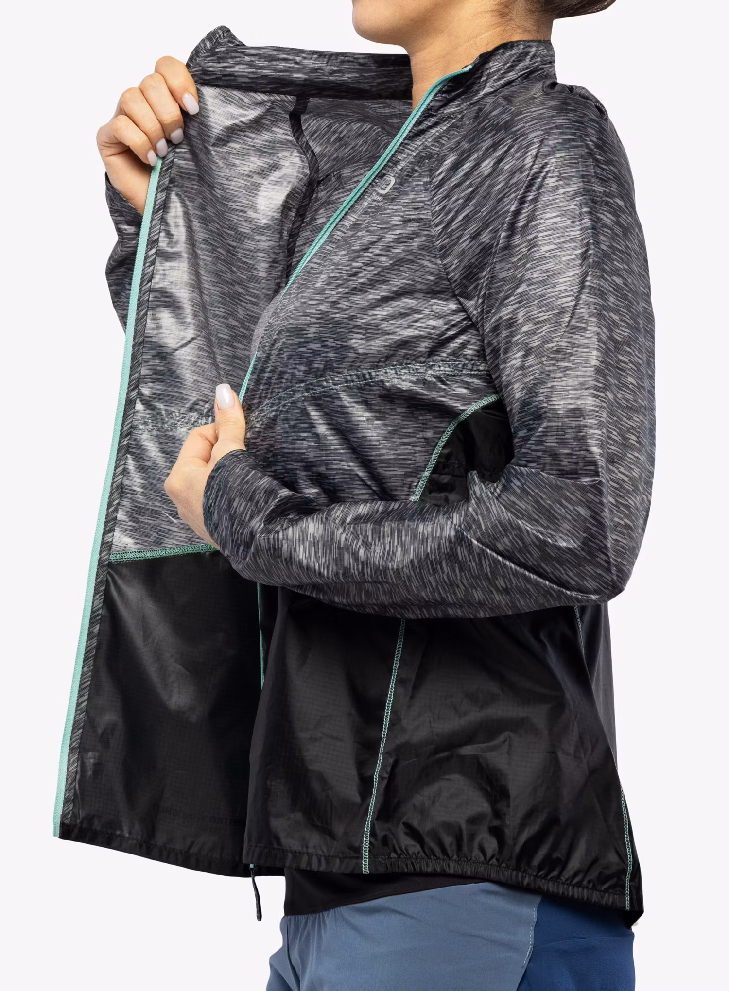 Куртка для бігу жіноча Ultimate Direction Ventro Windshell - hth.grey