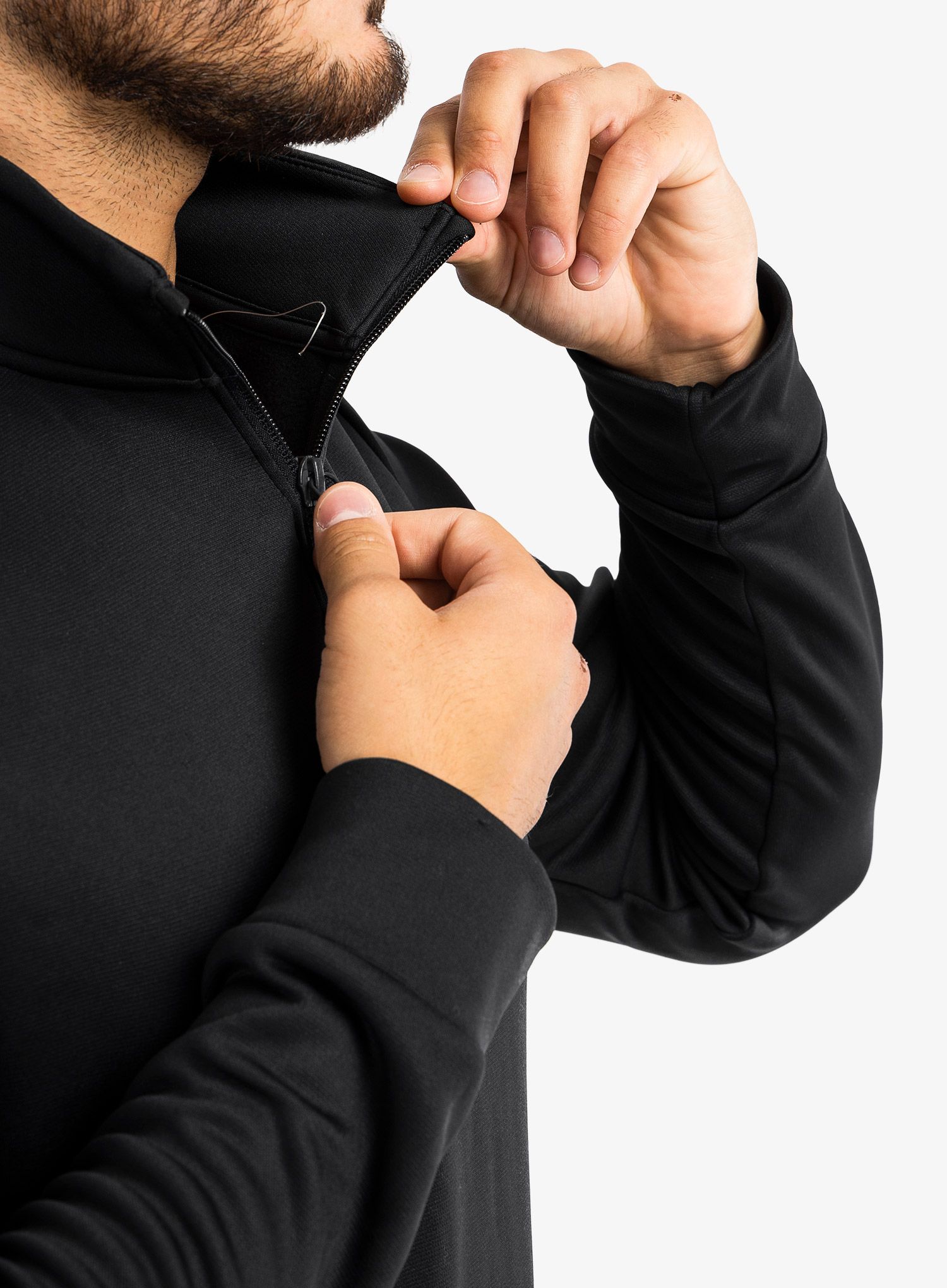 Кофта Under Armour UA Armour Fleece 1/4 Zip - black/black