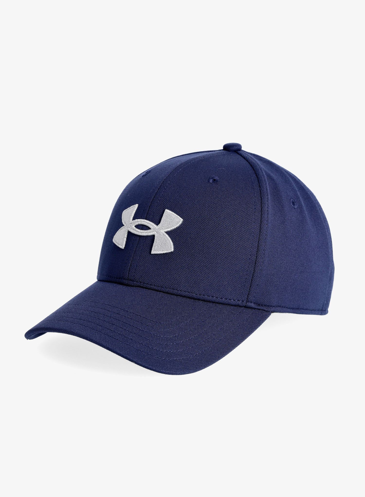 Кепка Under Armour Blitzing Adjustable Cap - midnight navy/mod gray