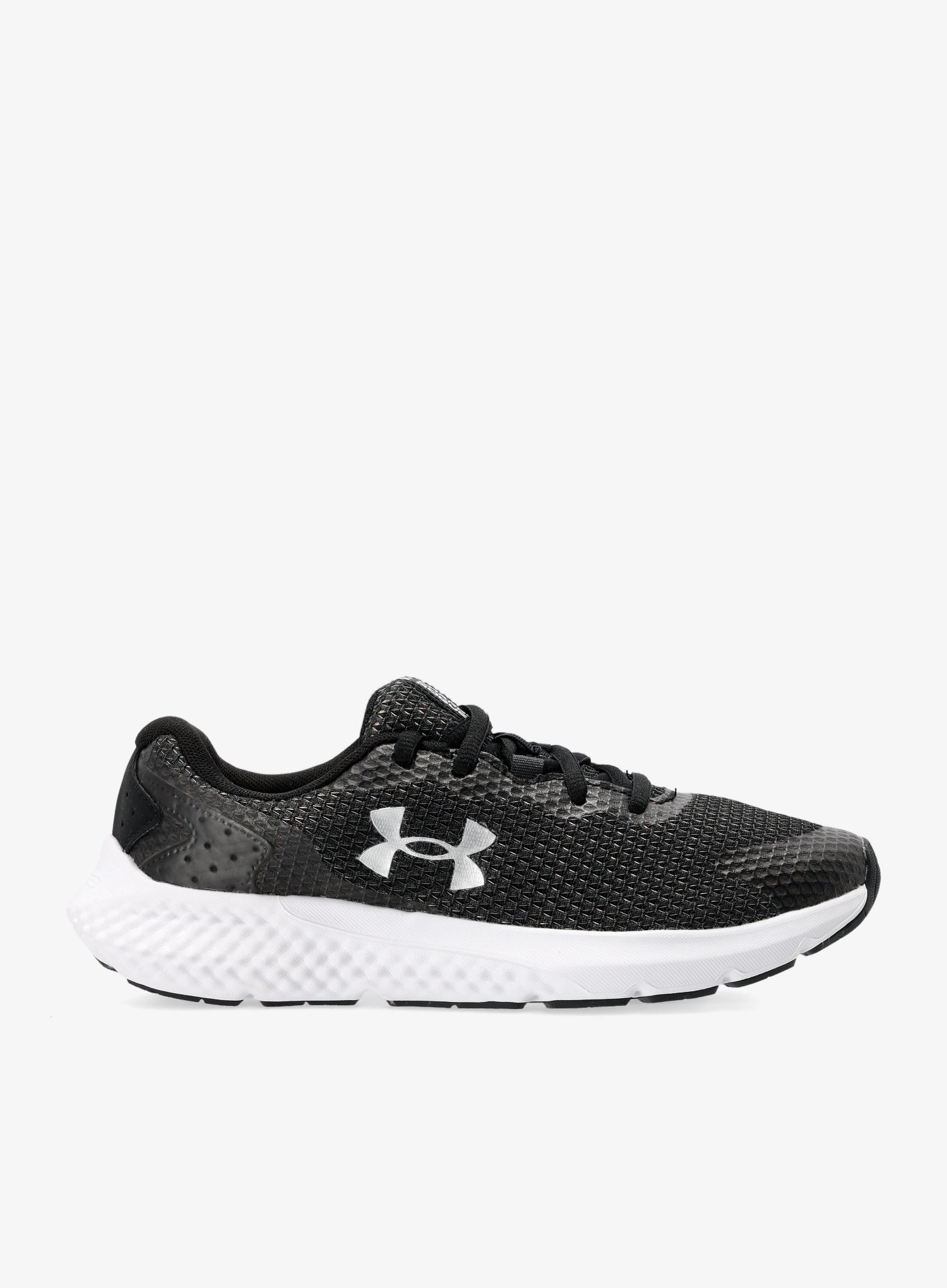 Кросівки для бігу жіночі Under Armour Charged Rogue 3 - black/black/metallic silver