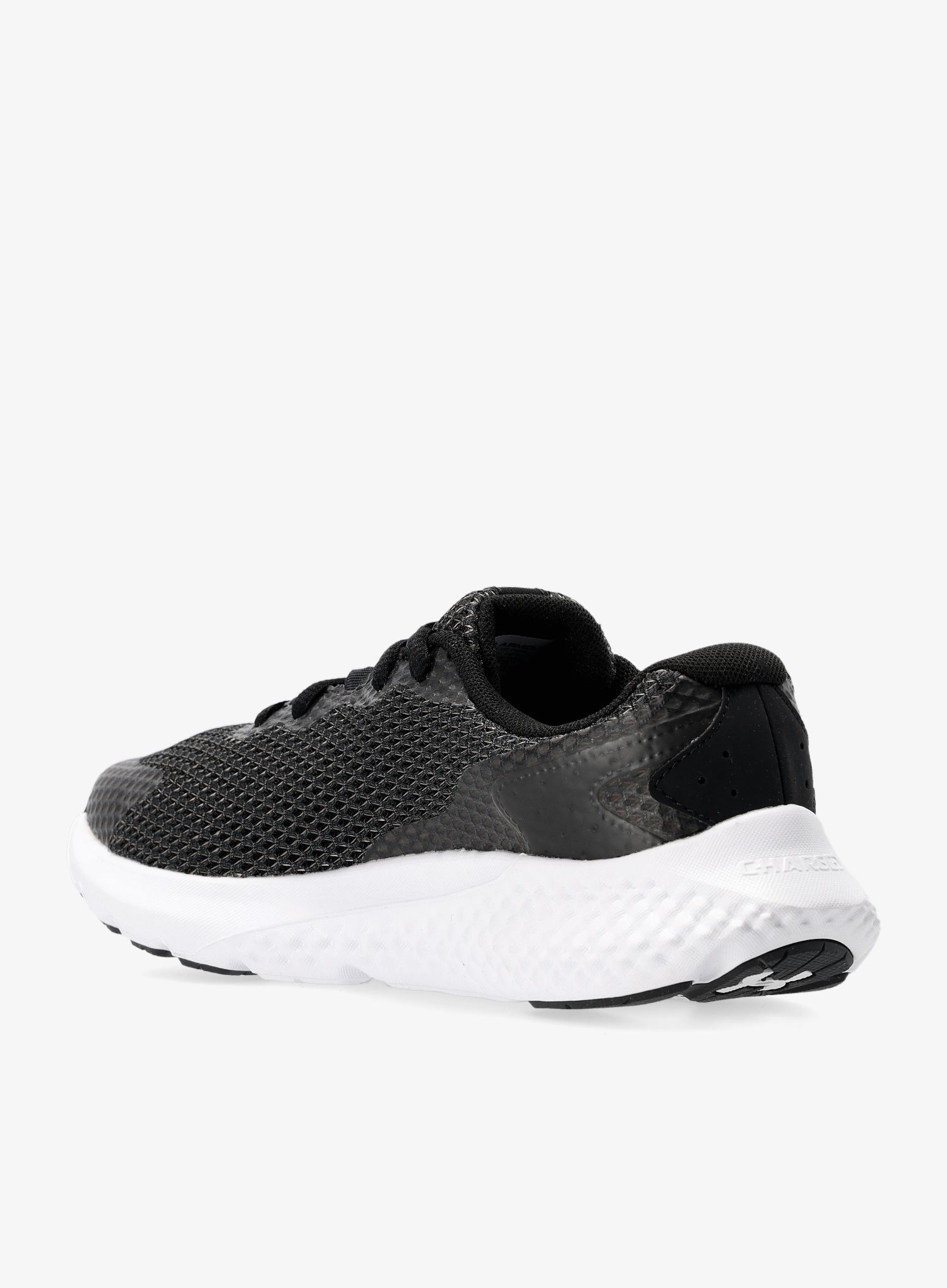 Кросівки для бігу жіночі Under Armour Charged Rogue 3 - black/black/metallic silver