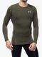 Кофта Under Armour HG Armour Comp LS - marine od green/white