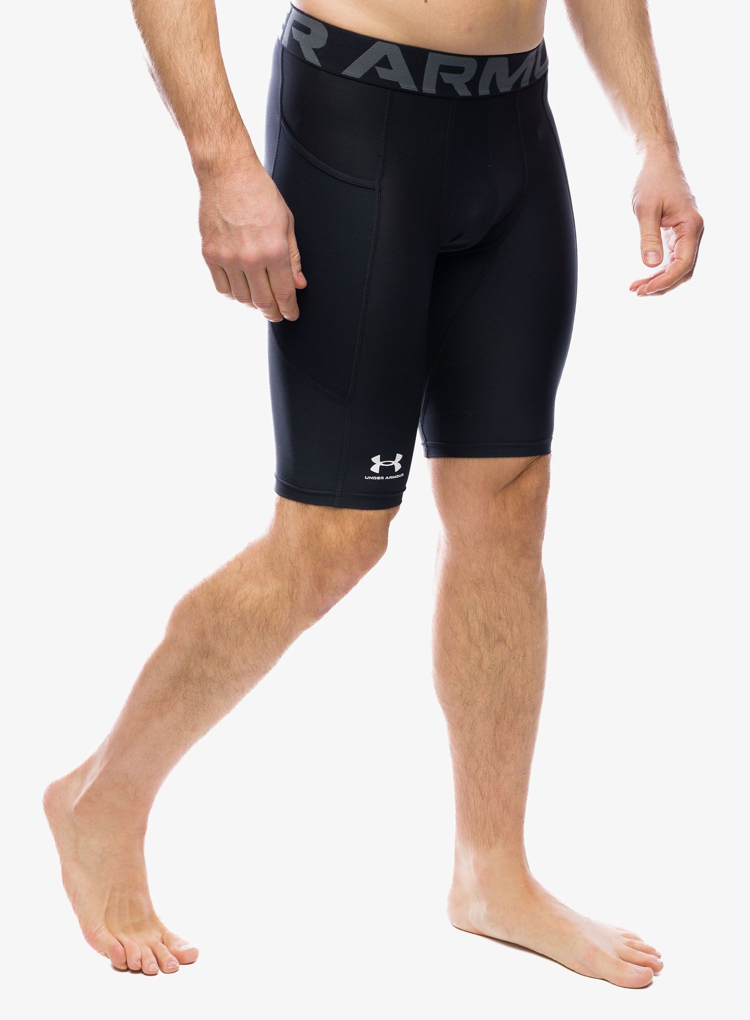 Шорти для тренувань Under Armour HG Armour Long Shorts - black/white