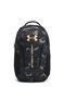 Рюкзак для ноутбука Under Armour Hustle 6.0 Backpack - black/black/metallic gold