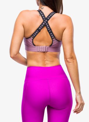 Топ спортивний Under Armour Infinity High Bra - misty purple/black/purple