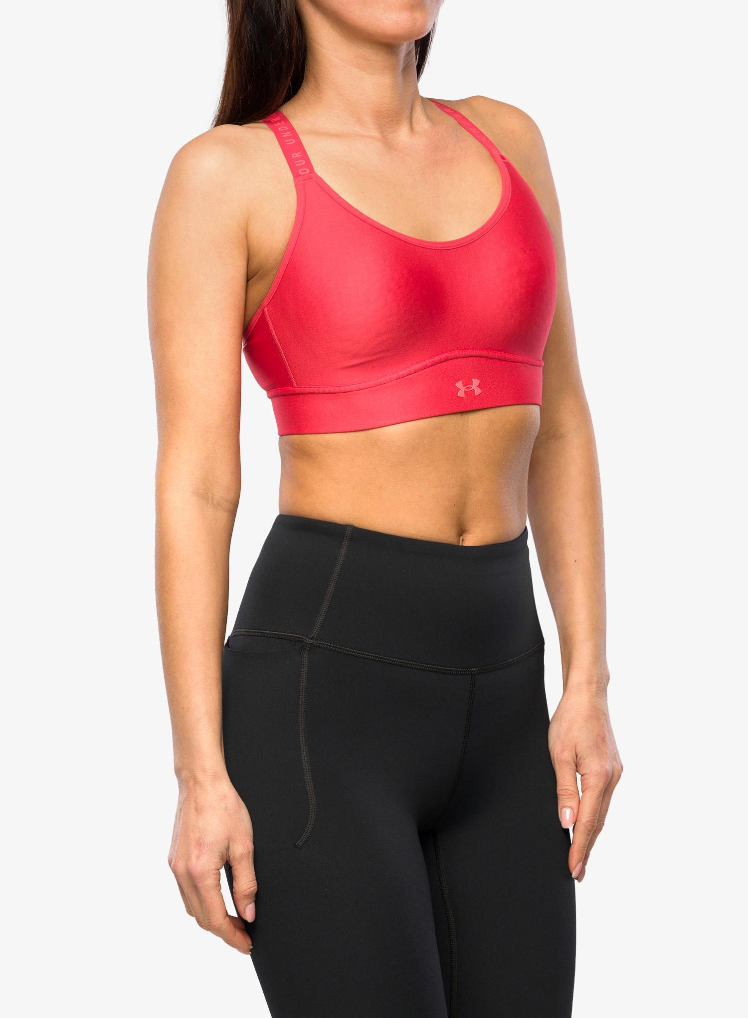 Бюстгальтер спортивний Under Armour Infinity Mid Covered Sports Bra - chakra/after burn