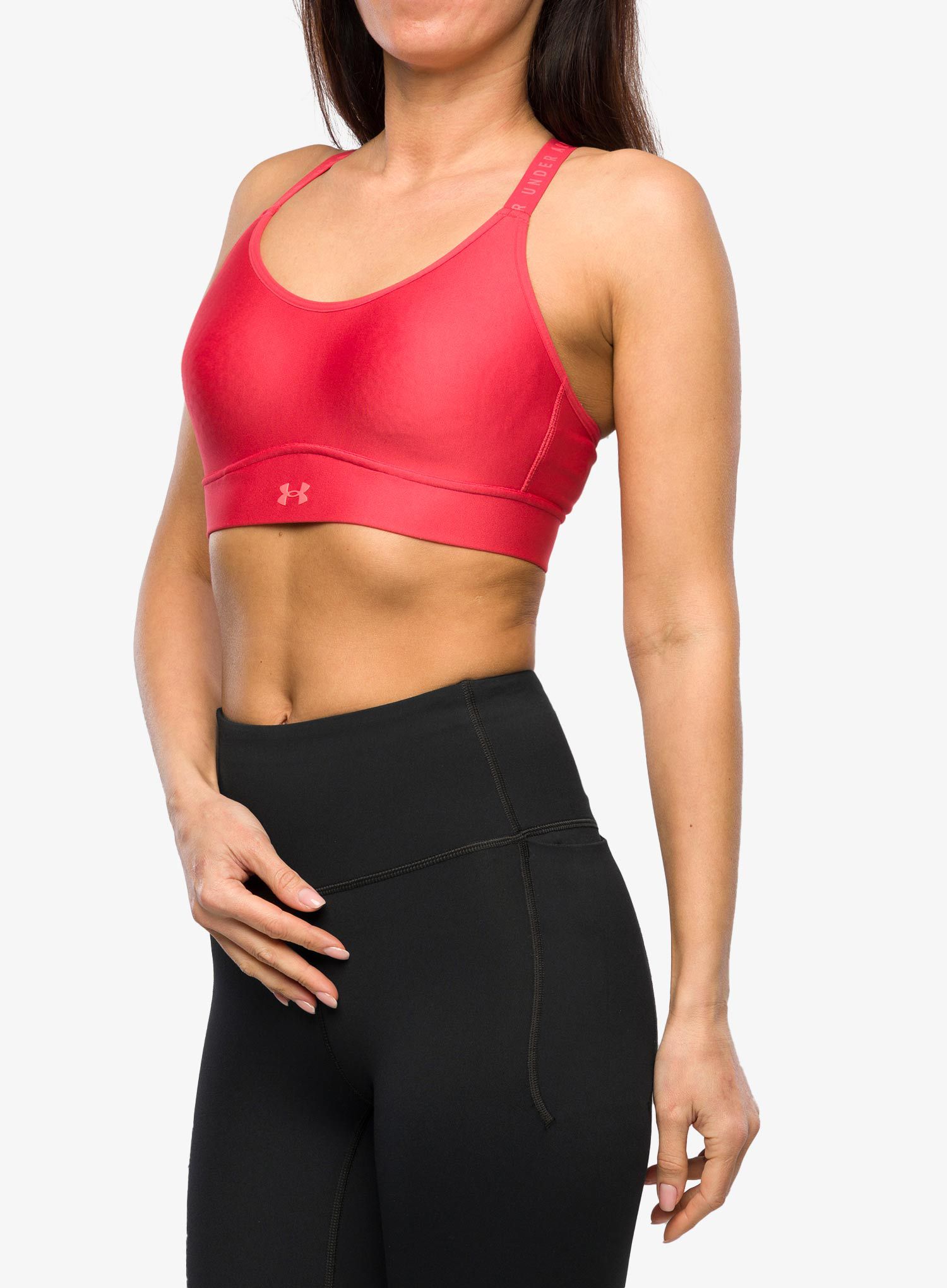 Бюстгальтер спортивний Under Armour Infinity Mid Covered Sports Bra - chakra/after burn
