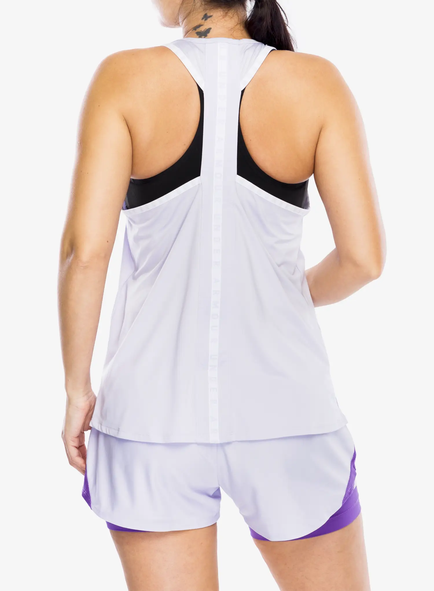 Топ жіночий Under Armour Knockout Tank - salt purple/white