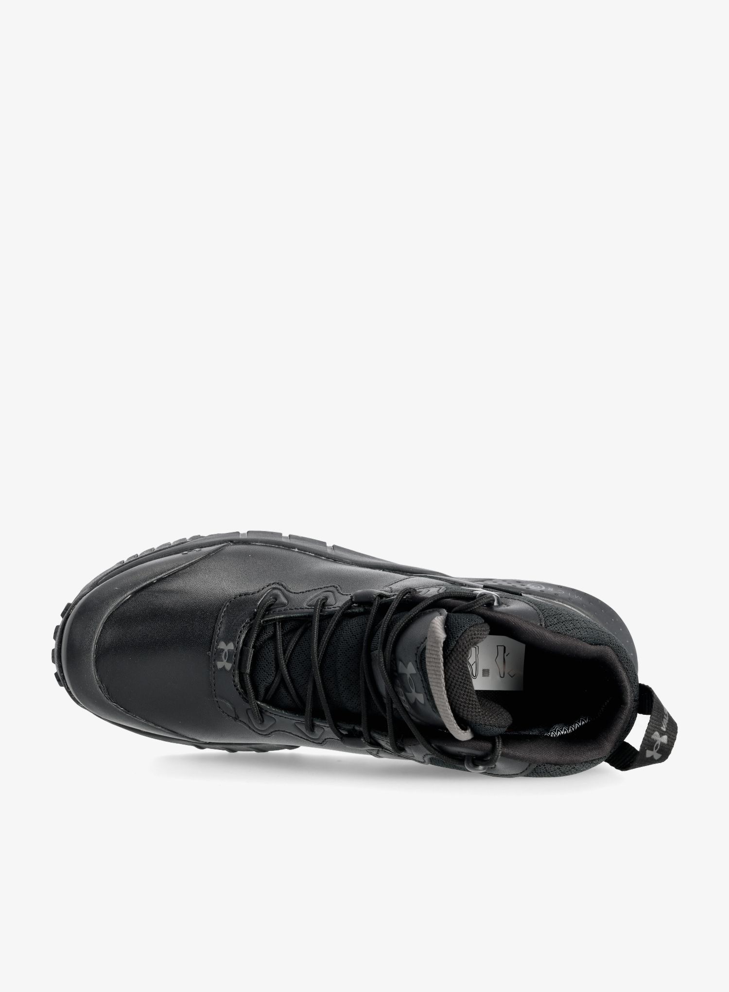 Черевики чоловічі Under Armour UA MG Valsetz Mid LTHR WP - black