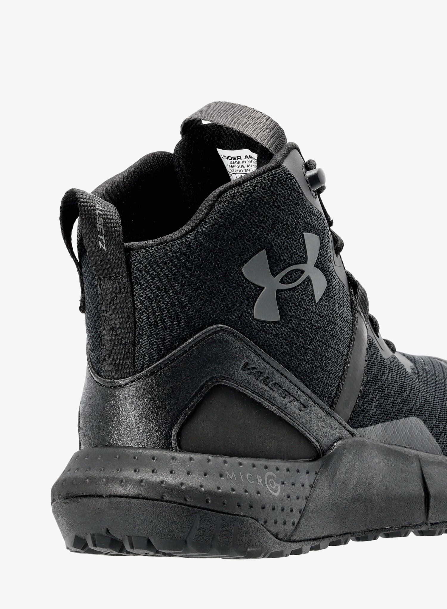Черевики чоловічі Under Armour Micro G Valsetz Mid - black/black/jet gray