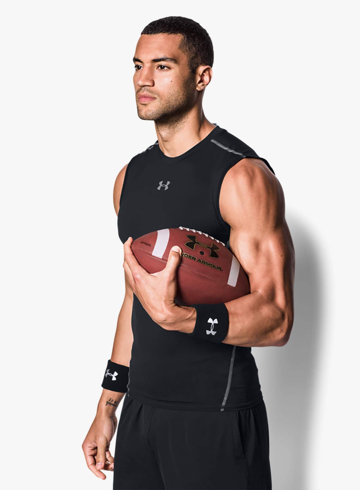 Пов'язки Under Armour Performance Wristbands - black/white