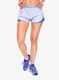 Шорти для тренувань жіночі Under Armour Play Up Shorts 3.0 - celeste/starlight/white